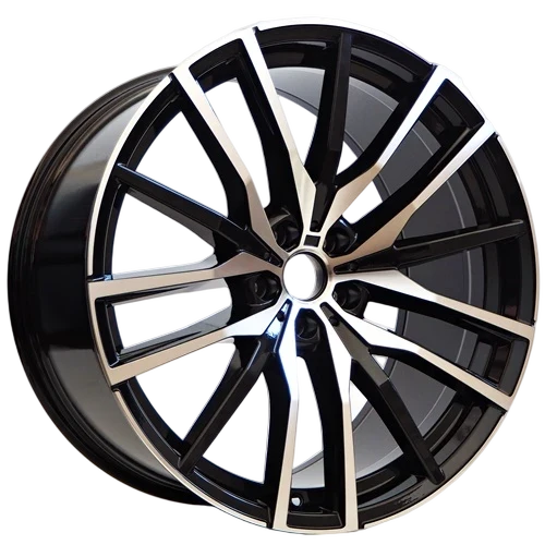 Alu kola Racing Line Fang 10,5x21 5x112 ET43 Black Face Machined