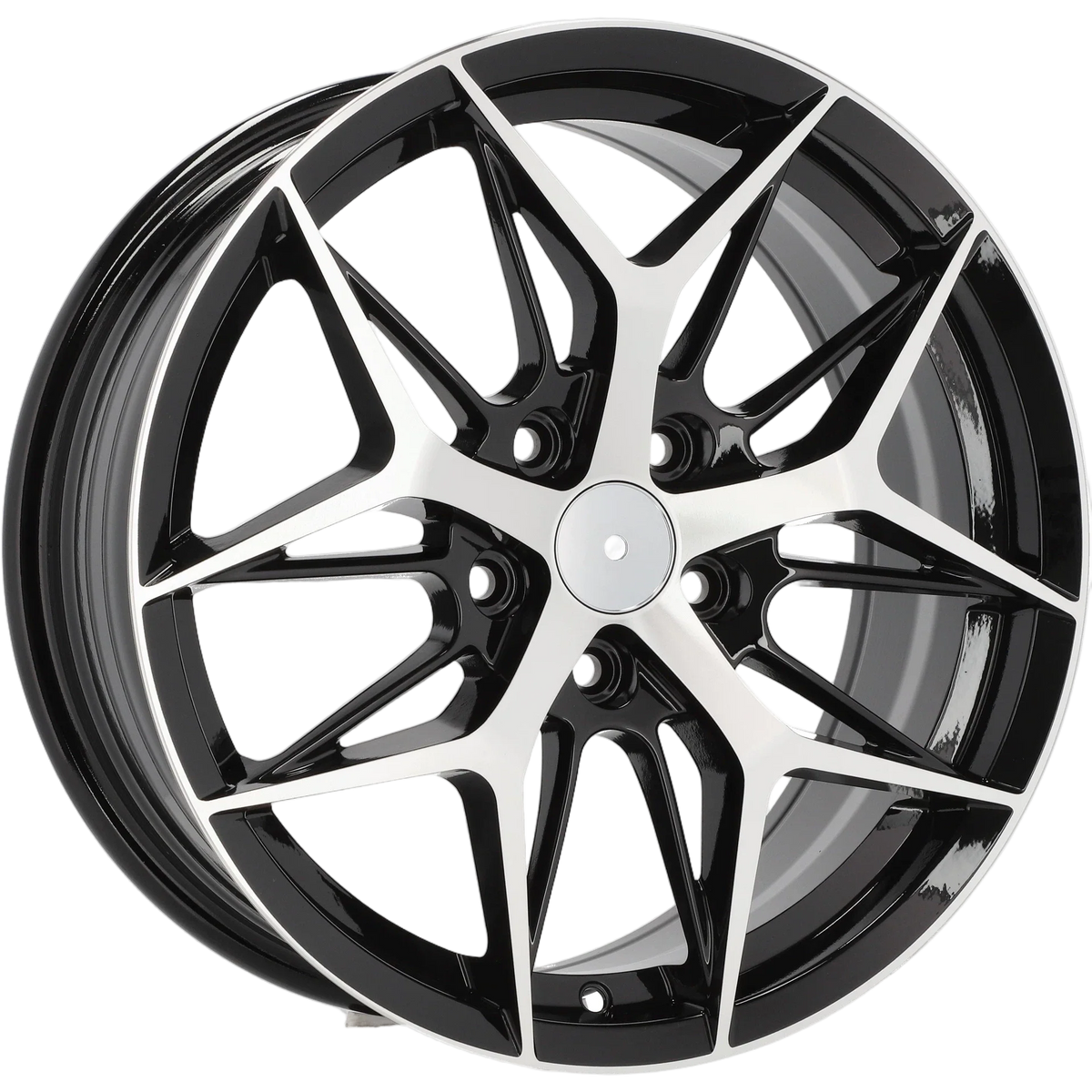 Alu kola Racing Line FBX114 7x17 5x108 ET40 67.1 Black Polished