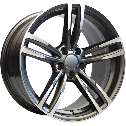 Alu kola Racing Line Flex 9,5x19 5x112 ET38 Grey Face Machined