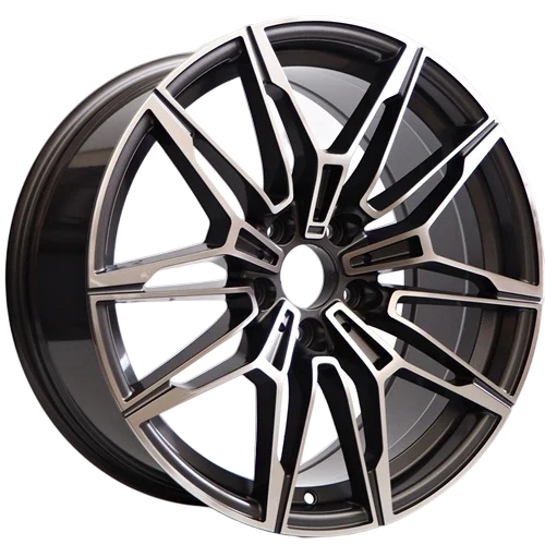 Alu kola Racing Line Nero 9x19 5x120 ET38 Grey Face Machined