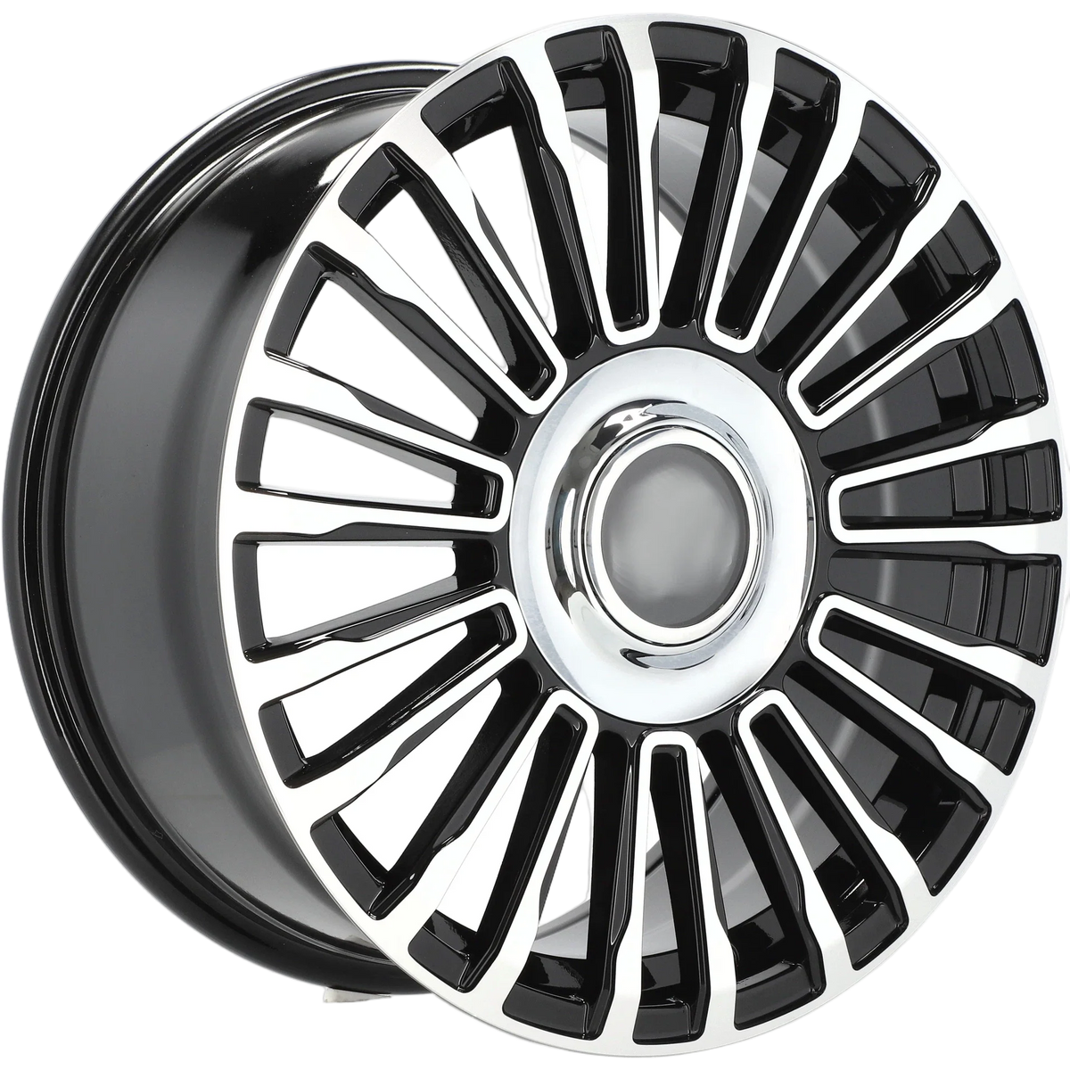 Alu kola Racing Line REW018 8x18 5x112 ET42 72.6 Black Polished – detail 3