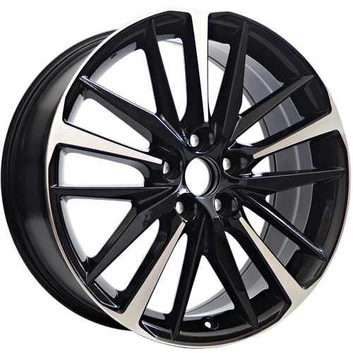 Alu kola Racing Line Vega 8x19 5x114,3 ET50 Black Face Machined