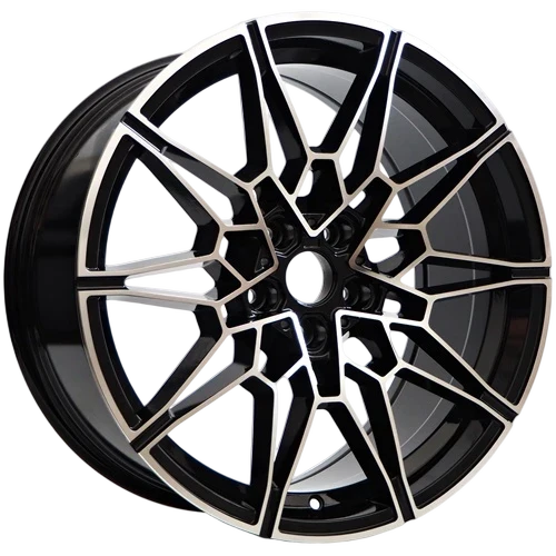 Alu kola Racing Line Venus 8x19 5x112 ET25 Black Face Machined