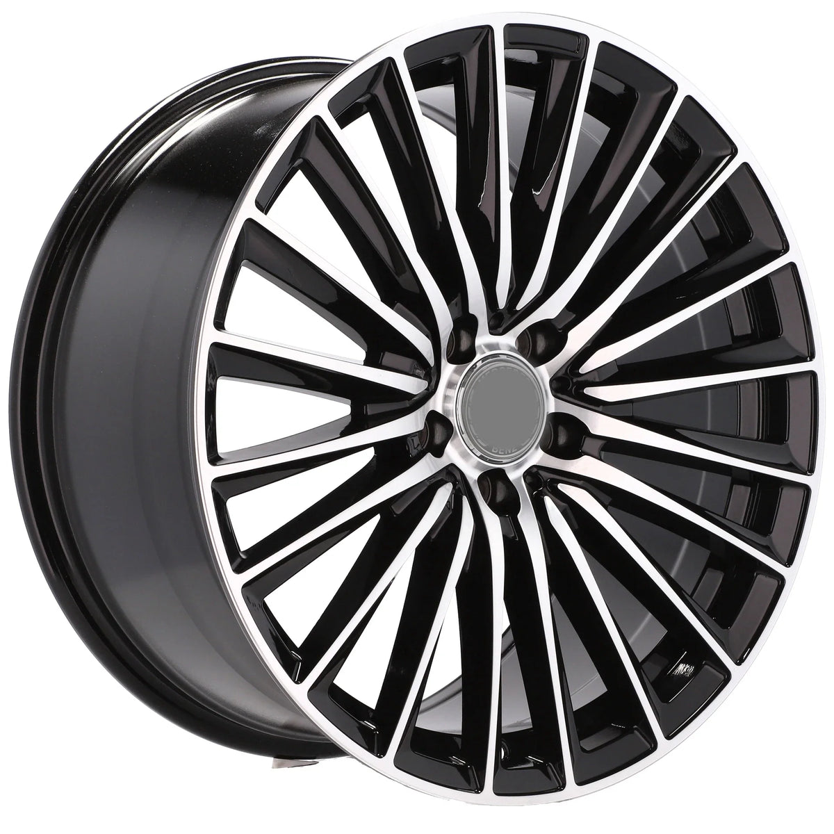 Alu kola pro Mercedes Y5909B 9.5x20 5x112 ET35.5 66.6 černá – detail 2