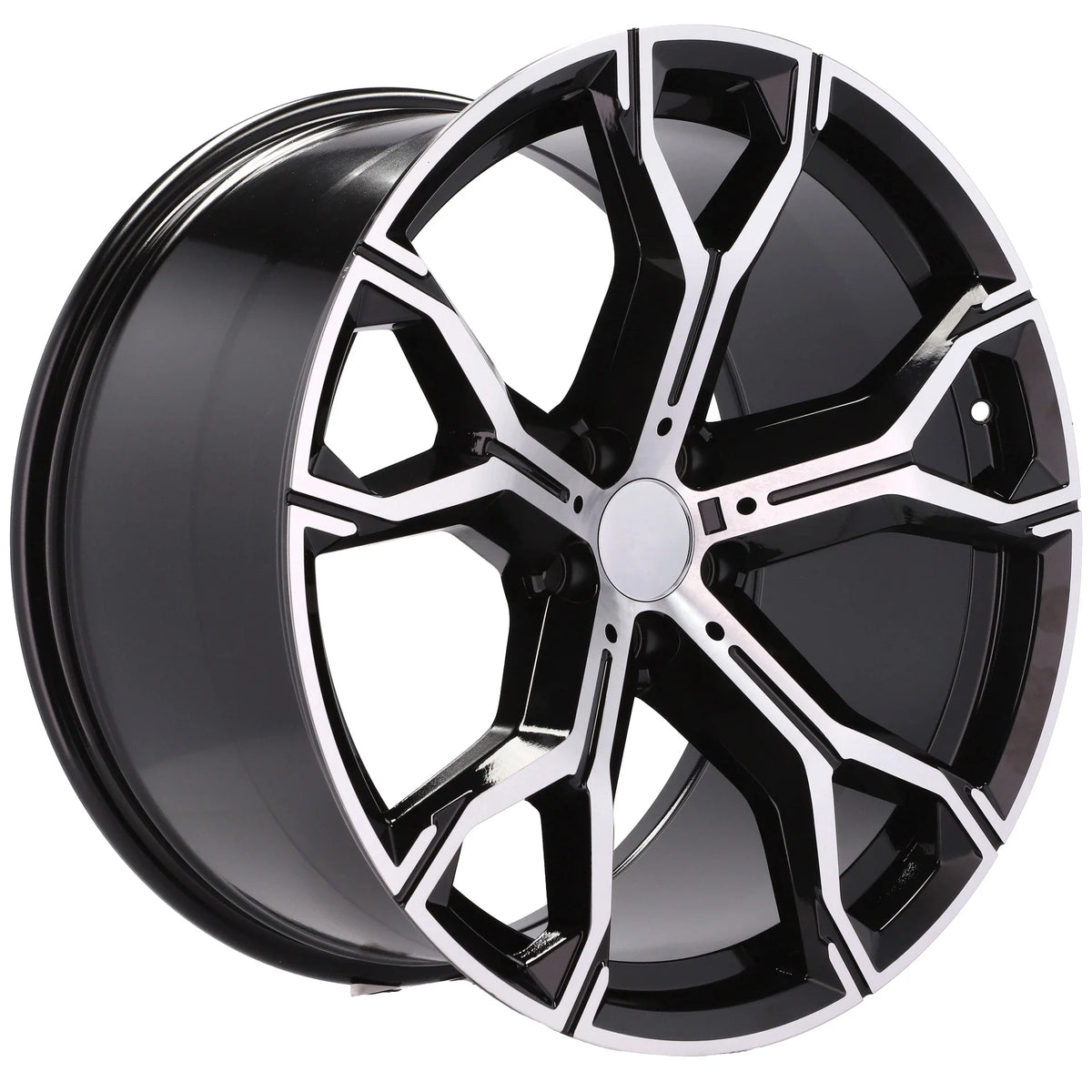 Alu kola pro BMW B5498 10.5x20 5x112 ET40 66.6 černá – detail 3