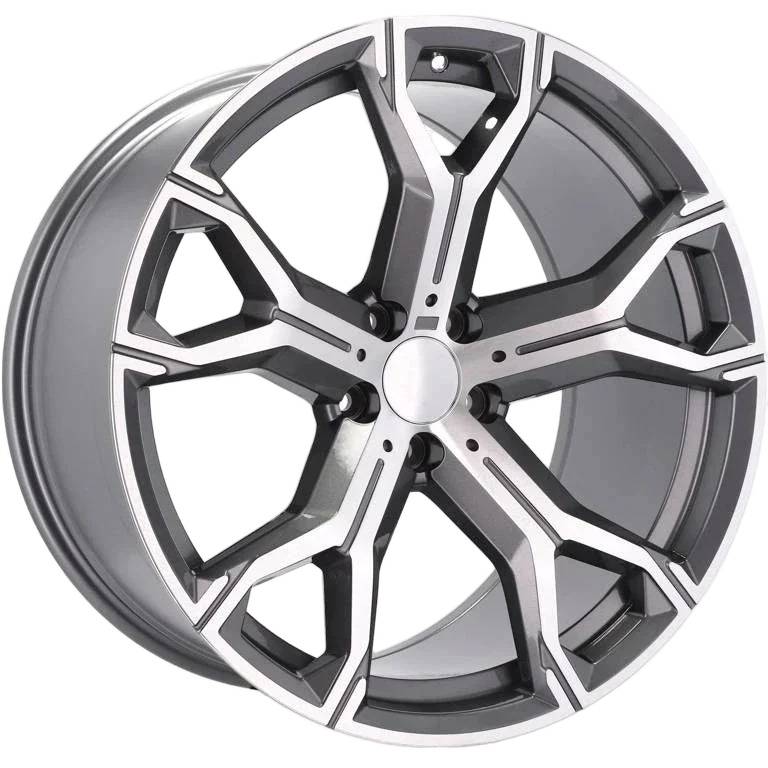 Alu kola pro BMW B5498 10.5x20 5x112 ET40 66.6 Grey Polished & Powder Coating