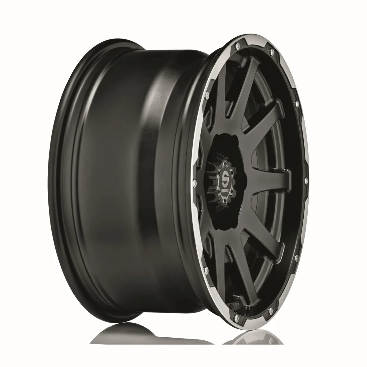 Alu kola SPARCO DAKAR 8.5x17 5x120 ET25 Matt Black Lip Polished+Rivets | Wheelsup.cz