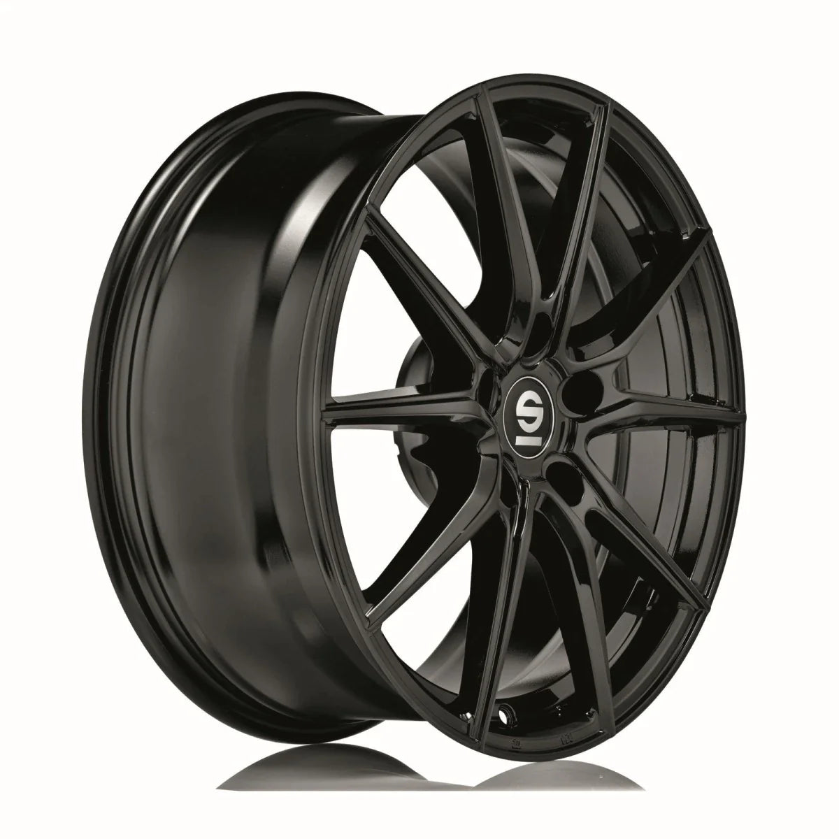Alu kola SPARCO DRS 8x18 5x108 ET50 Gloss Black | Wheelsup.cz
