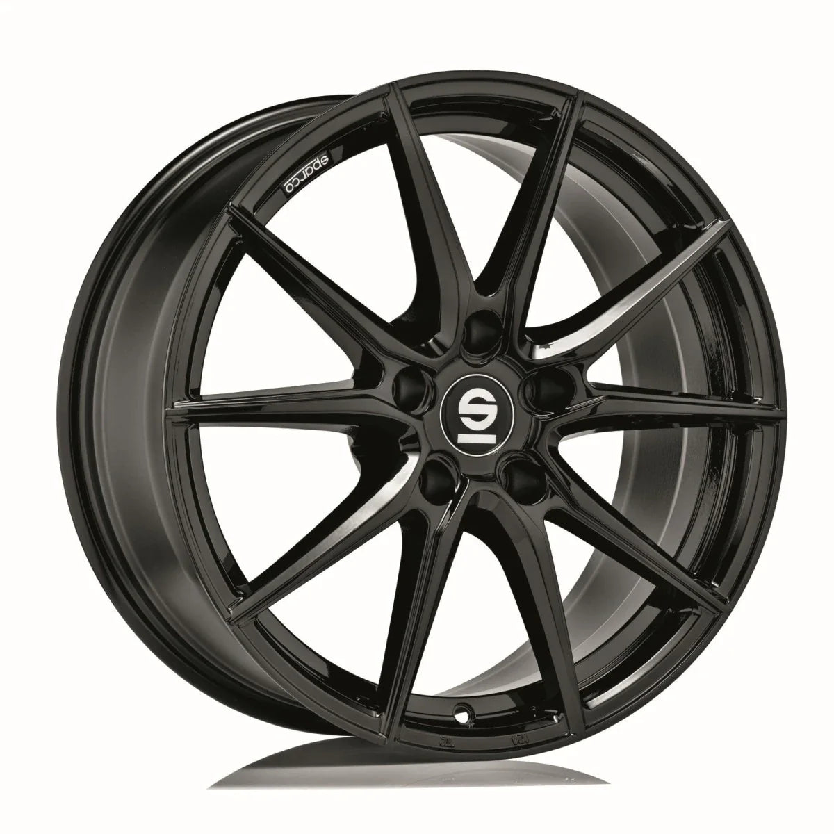 Alu kola SPARCO DRS 8x18 5x112 ET35 Gloss Black | Wheelsup.cz