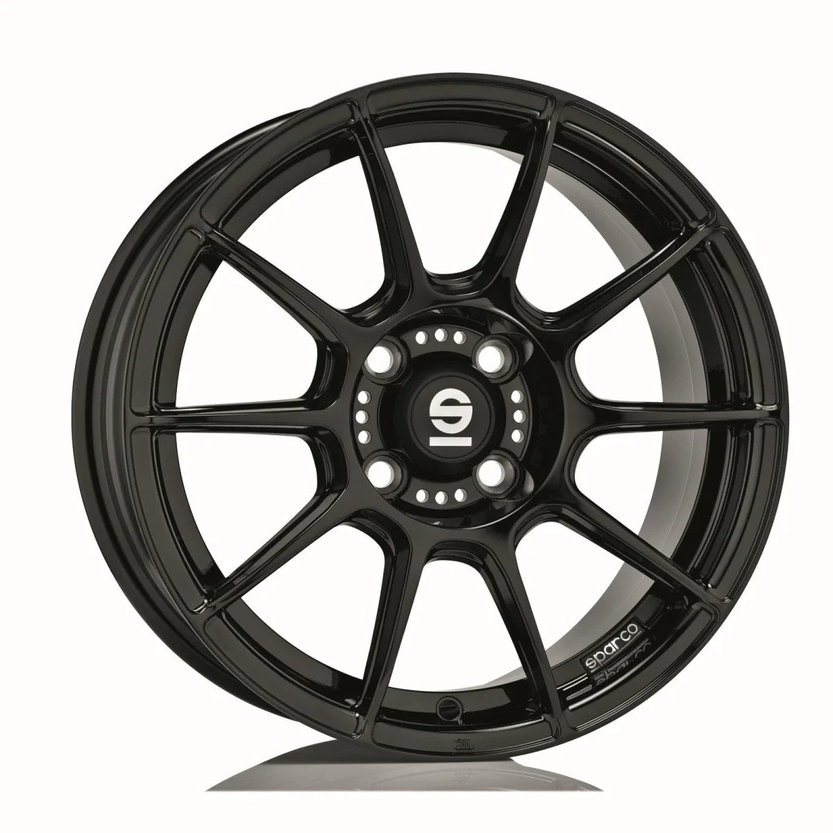 Alu kola SPARCO FF 1 7x17 4x108 ET25 Gloss Black | Wheelsup.cz