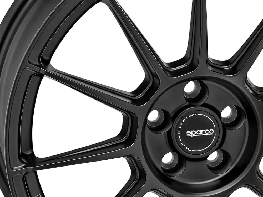 Alu kola SPARCO FF4 11x18 5x120 ET25 Matt Black – detail 4
