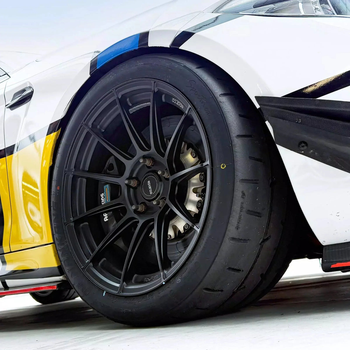 Alu kola SPARCO FF4 8x18 5x100 ET45 Matt Black – na voze 1