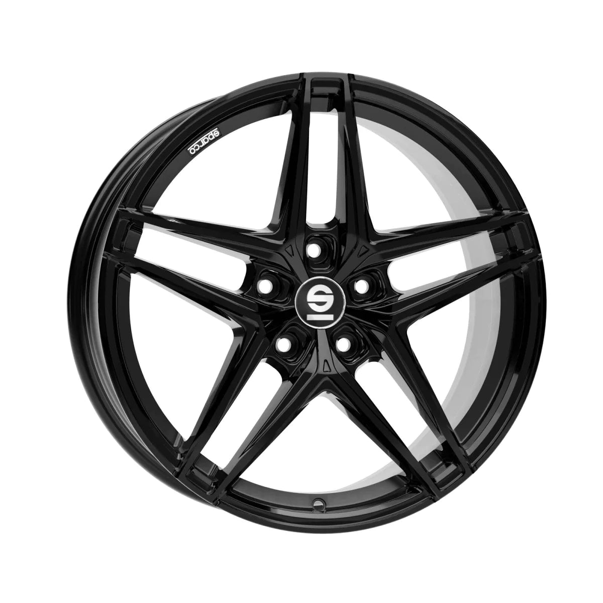Alu kola SPARCO RECORD 8x18 5x120 ET45 Gloss Black | Wheelsup.cz