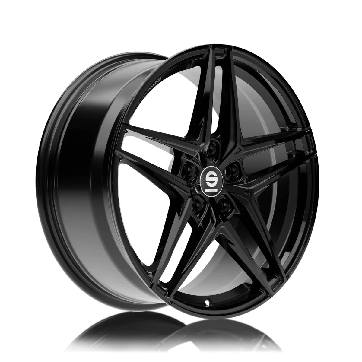 Alu kola SPARCO RECORD 7.5x17 5x100 ET35 Gloss Black | Wheelsup.cz