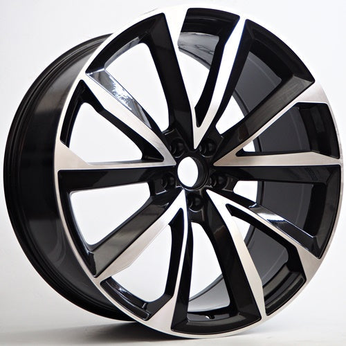 Racing Line Arden 10x22 5x112 ET25 Black Face Machined