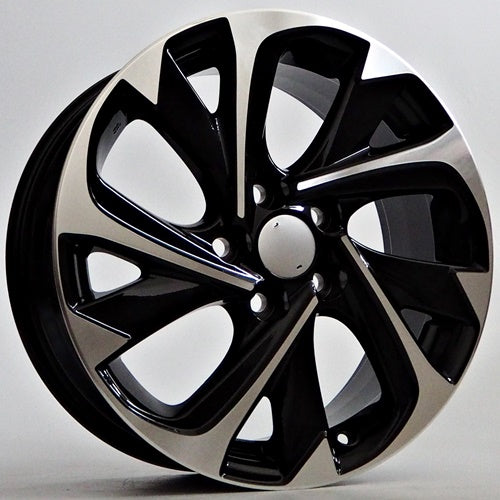 Racing Line Atlas 7x17 5x114,3 ET48 Black Face Machined
