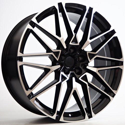 Racing Line Axel 9,5x22 5x112 ET32 Black Face Machined