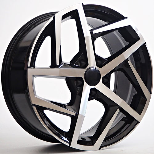 Racing Line Beta 8x18 5x112 ET45 fekete arc megmunkált