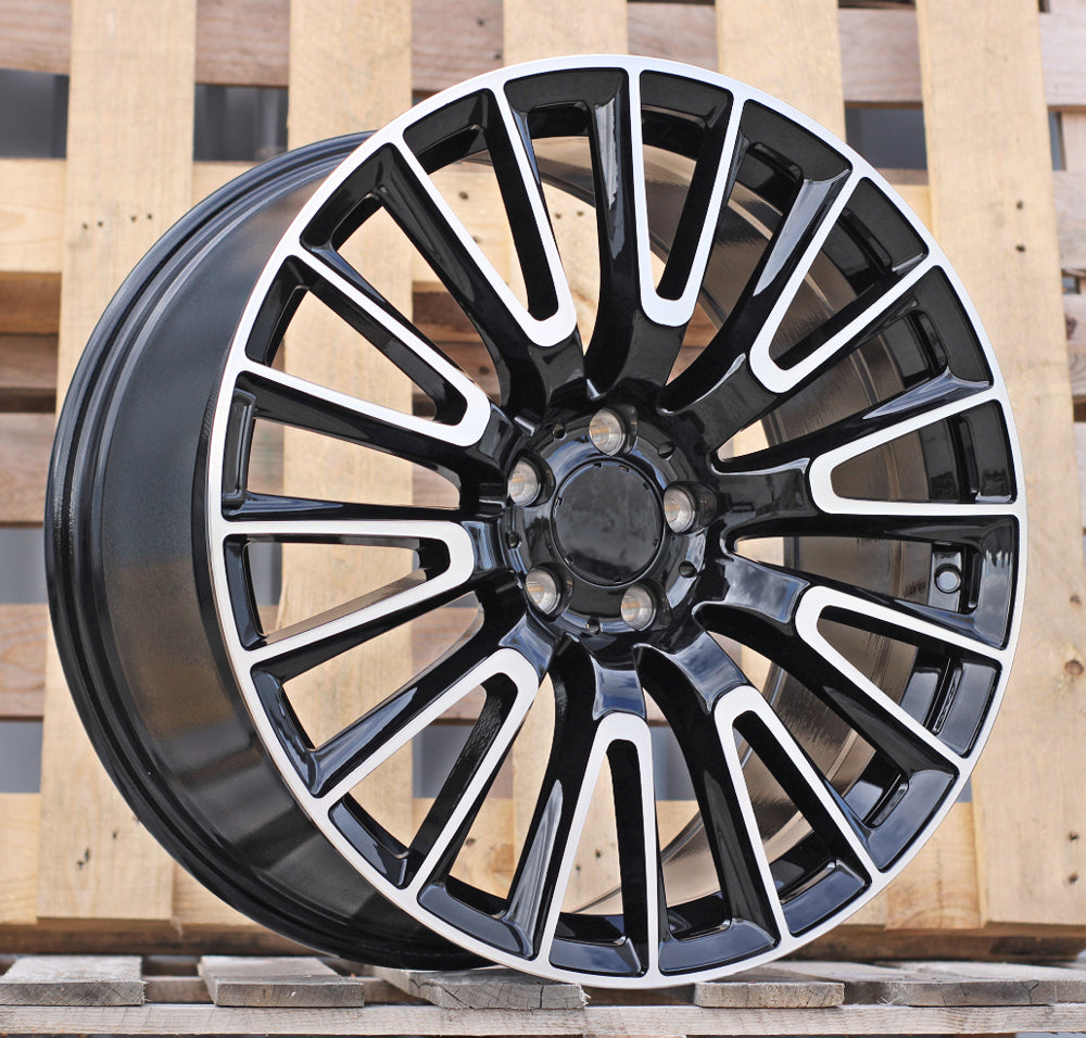 Alu disky pre Mercedes H3420F 9.5x20 5x112 ET51 66.6 Čierna