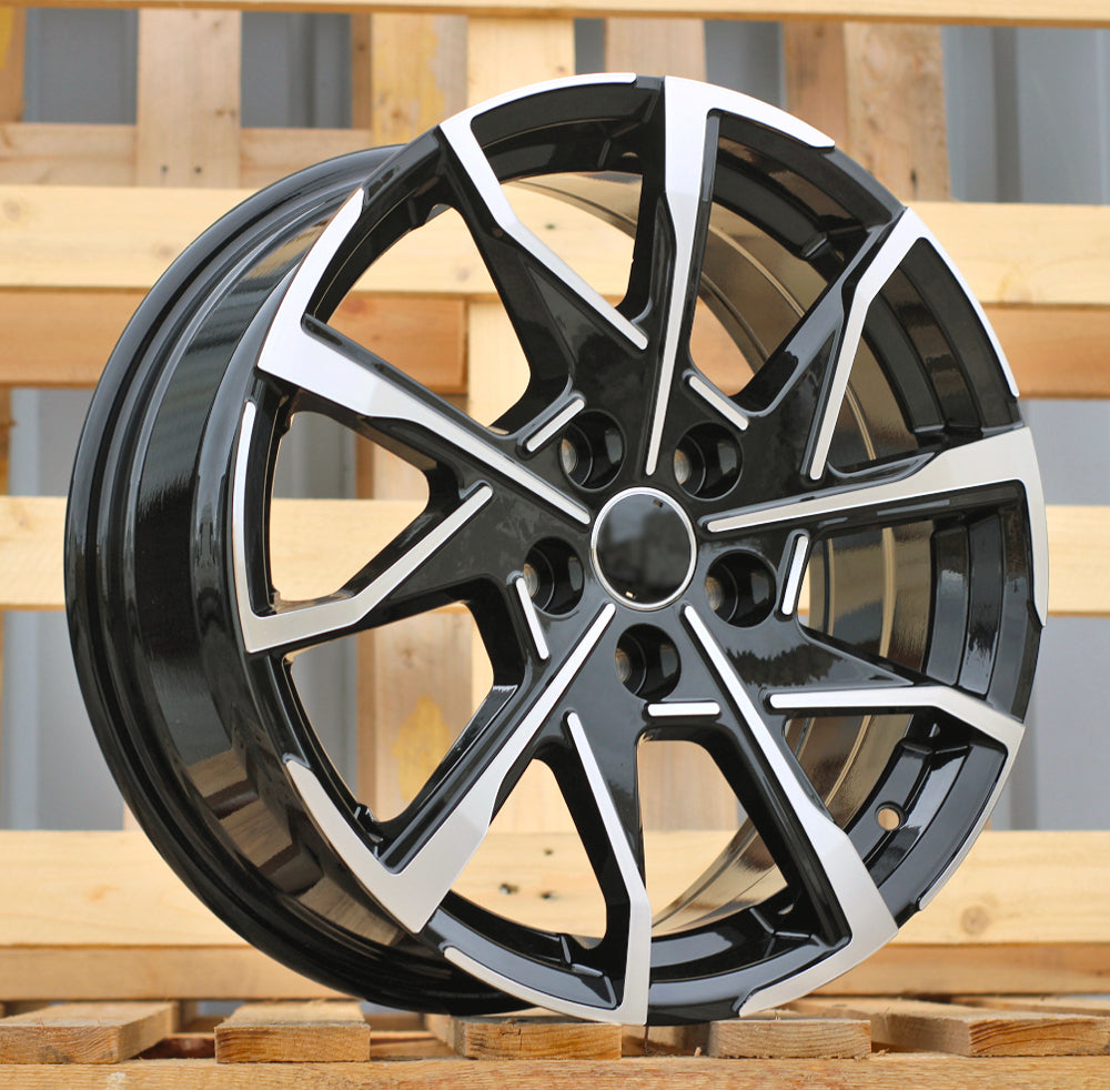 Alu disky pre Toyota YF1159 6.5x19 5x114.3 ET40 60.1 Čierna
