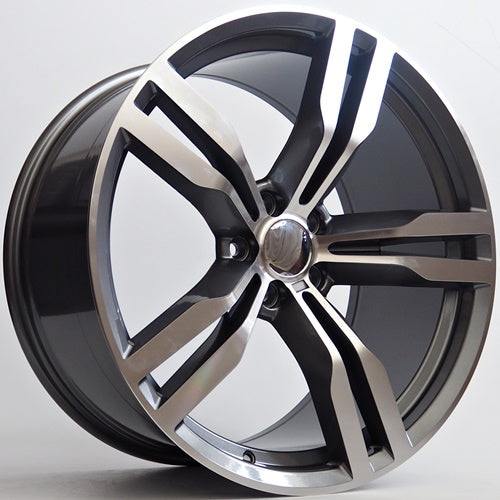 Racing Line Capri 10.0x21 5x112 ET41 szürke arc, megmunkált