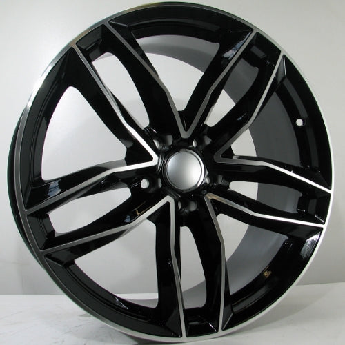 Racing Line Douglas 7,5x17 5x100 ET35 Black Face Machined
