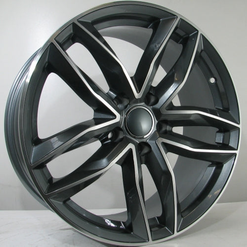 Racing Line Douglas 8,5x19 5x112 ET42 szürke, matt arc megmunkált