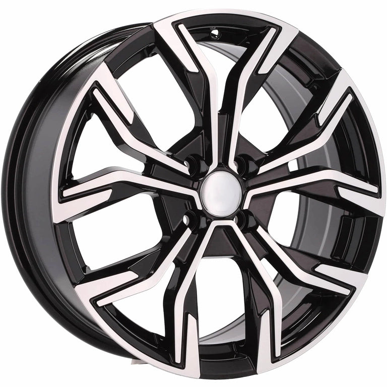 Alu kola pro Renault B5920 6.5x15 4x100 ET37 60.1 Black Polished | Wheelsup.cz
