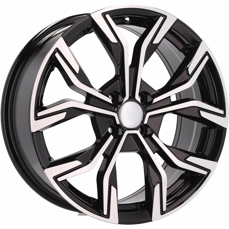 Alu kola pro Renault B5920 7x17 5x114.3 ET43 66.1 Black Polished | Wheelsup.cz