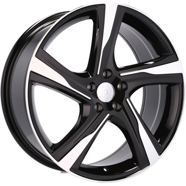 Alu kola pro Volvo BY115 7x16 5x108 ET46 67.1 Black Polished | Wheelsup.cz