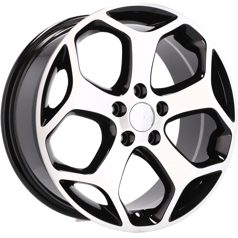 Alu kola pro Ford BK871 6.5x16 5x108 ET50 63.4 Black Polished | Wheelsup.cz