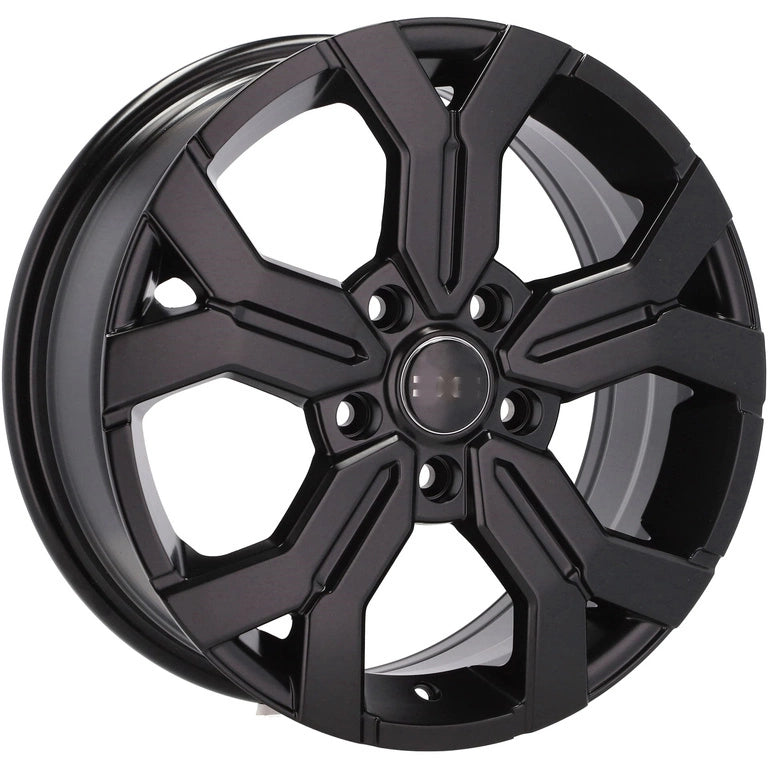 Alu kola pro Dacia B1110 6.5x16 4x100 ET45 60.1 Black Half Matt | Wheelsup.cz