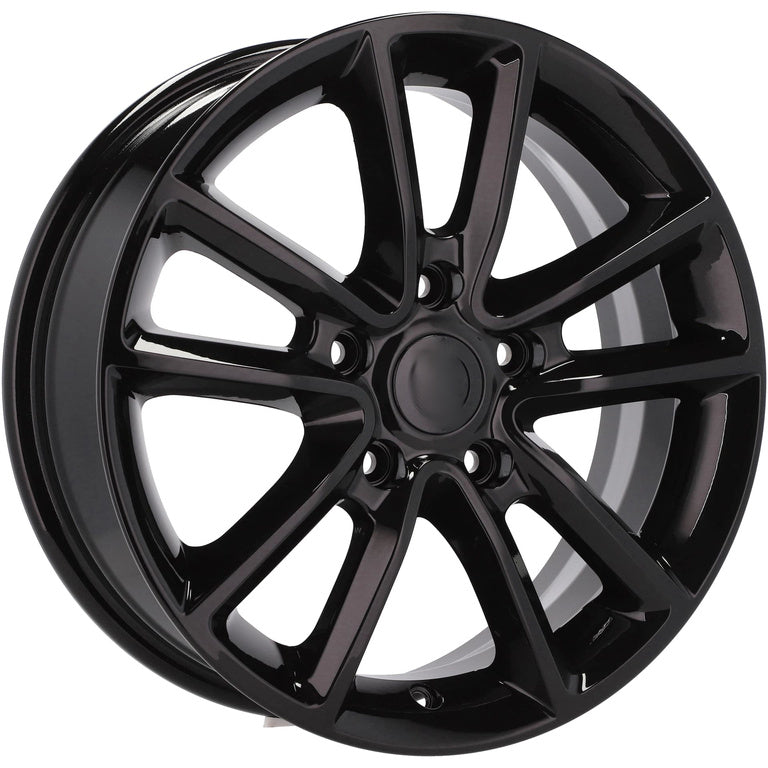 Alu kola pro Chrysler Y0062 6.5x17 5x127 ET40 Black | Wheelsup.cz