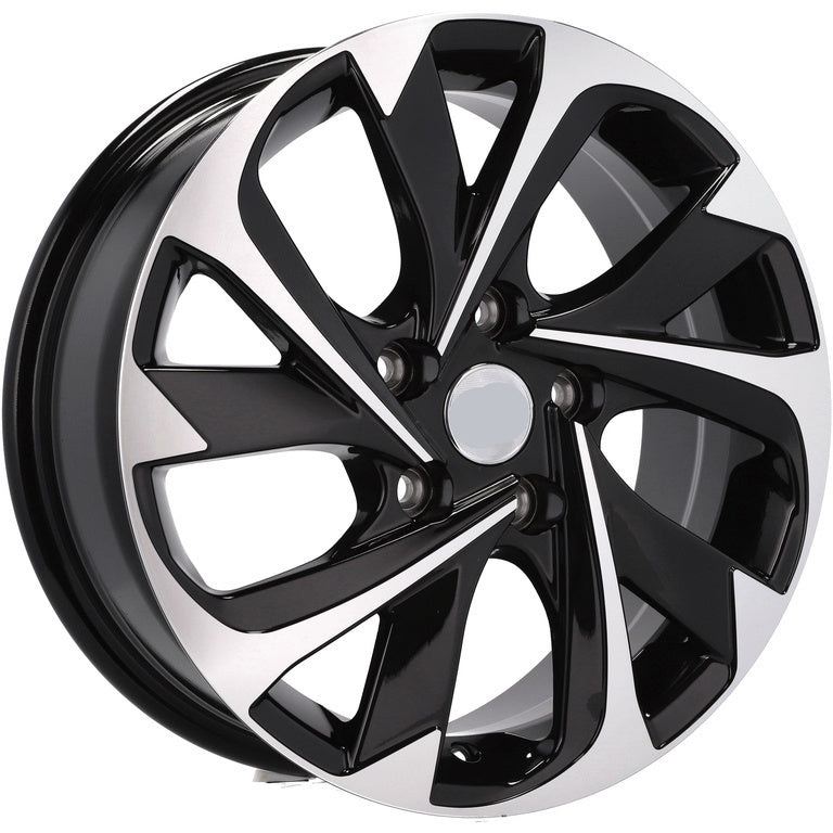 Alu kola pro Toyota XFE89 6.5x16 5x100 ET40 54.1 Black Polished | Wheelsup.cz