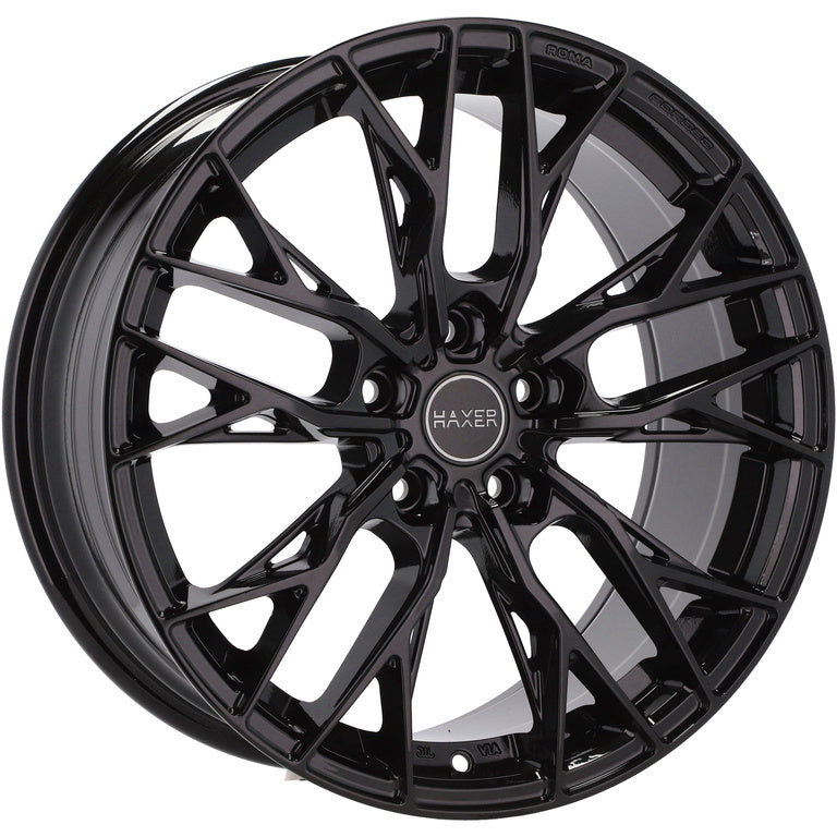 Alu kola HAXER HX042 9.5x20 5x120 ET38 72.6 Black | Wheelsup.cz