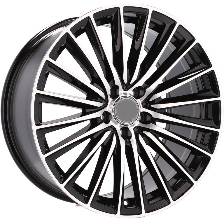 Alu kola pro Mercedes B5909 9x19 5x112 ET35 66.6 Black Polished | Wheelsup.cz