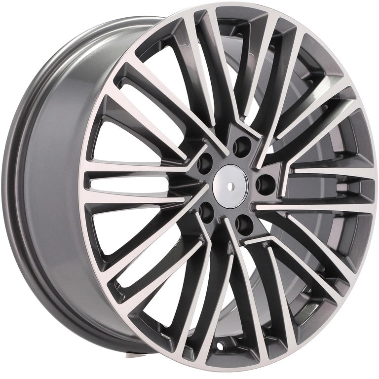 Alu kola pro Škoda Y1191 7.5x18 5x112 ET48 57.1 Grey Polished | Wheelsup.cz