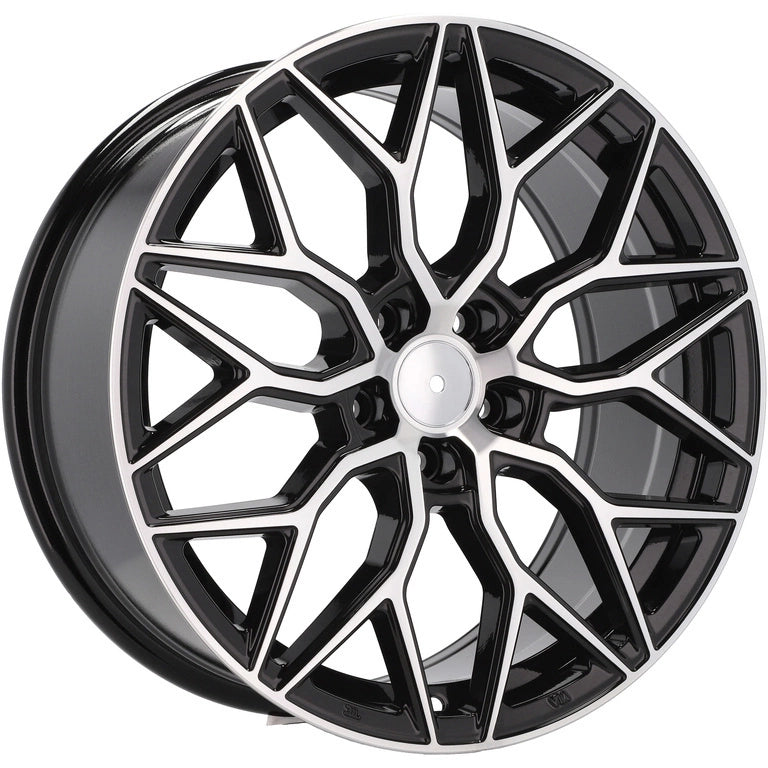 Alu kola replika Vossen B5812 7.5x17 5x114.3 ET40 73.1 Black Polished | Wheelsup.cz