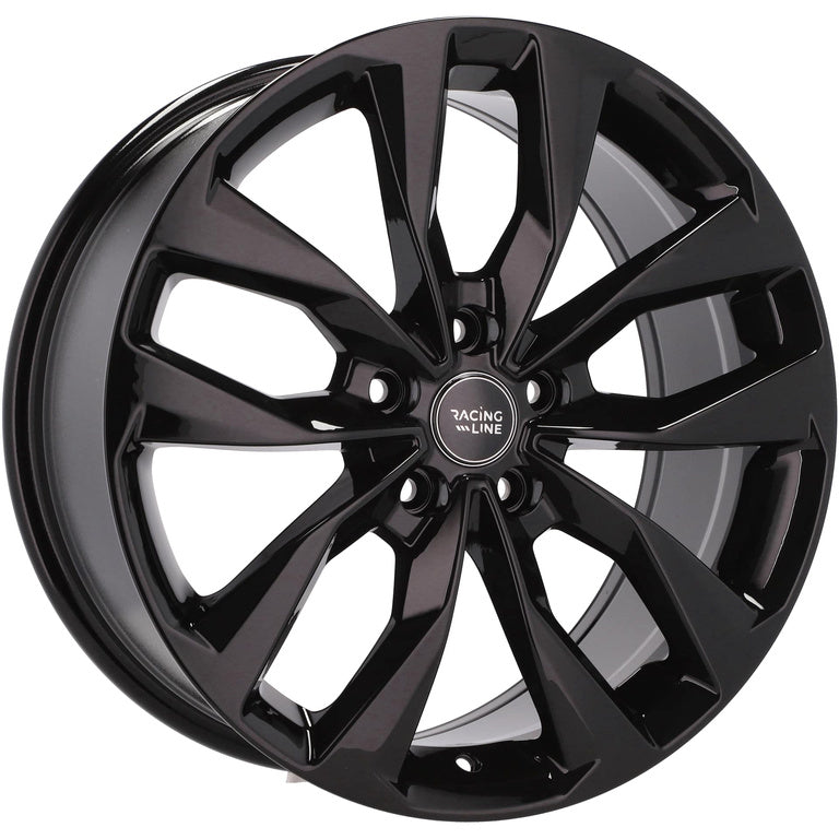 Alu kola Racing Line Y1144 7x17 5x115 ET44 70.1 Black | Wheelsup.cz