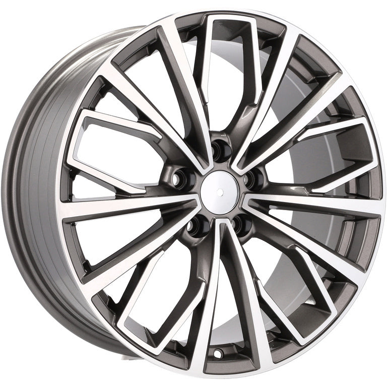 Alu kola pro Audi B1453 8.5x19 5x112 ET40 66.6 Grey Polished | Wheelsup.cz