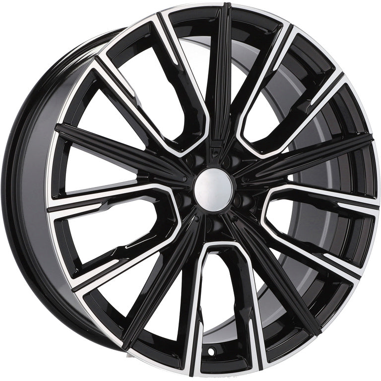 Alu kola pro BMW B5836 10x21 5x112 ET41 66.6 Black Polished | Wheelsup.cz