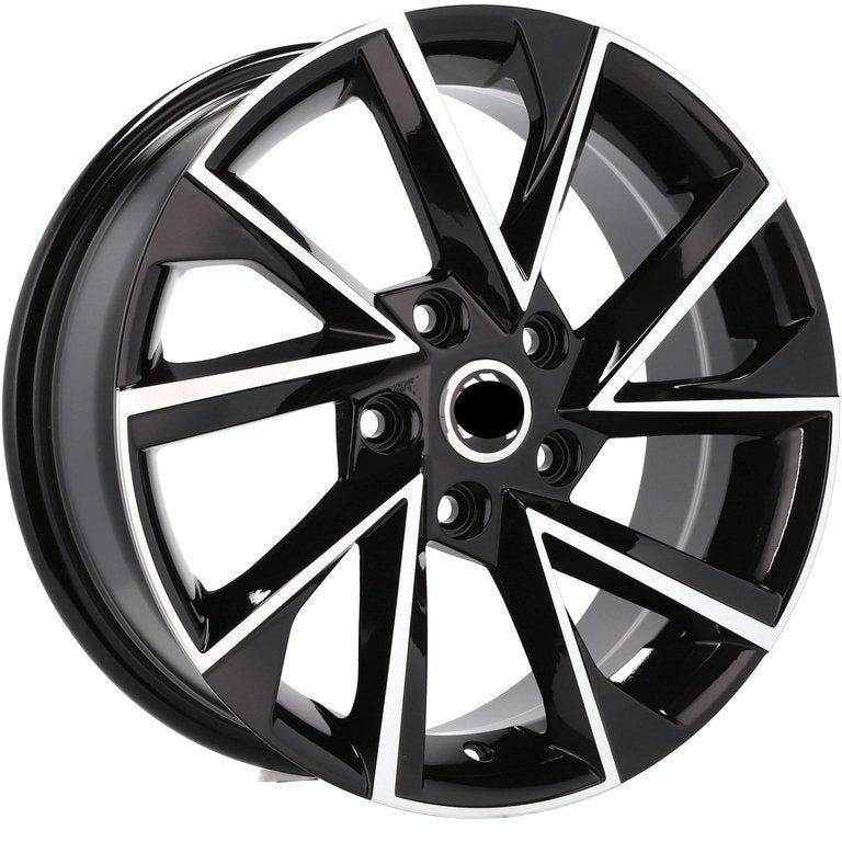 Alu kola pro Škoda FE181 6.5x16 5x112 ET46 Black Polished | Wheelsup.cz