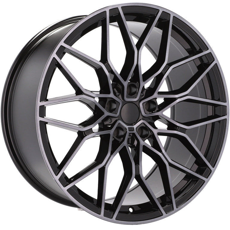 Alu kola pro BMW IN292 8.5x20 5x120 ET35 72.6 Black Polished | Wheelsup.cz