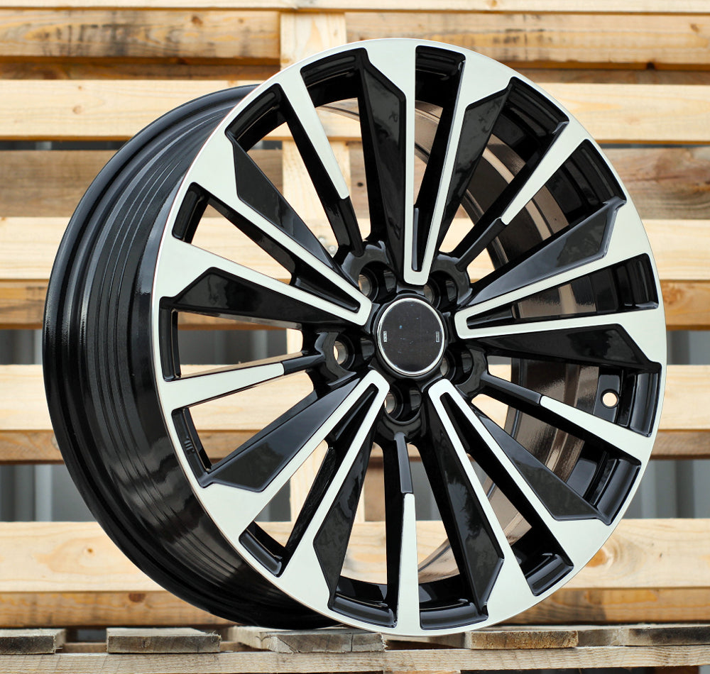 Alu disky pre Toyota FBX374 7.5x17 5x114.3 ET40 60.1 Čierna