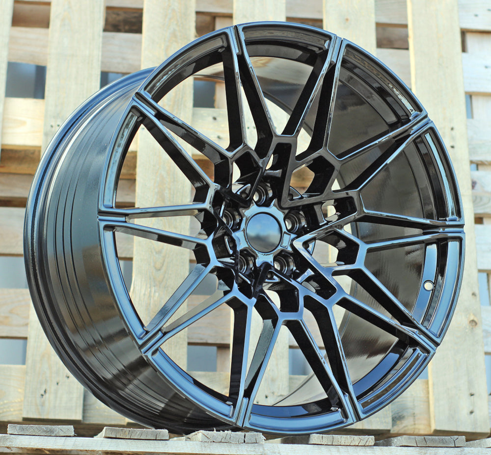 Alu disky pre BMW IN3650F 9.5x20 5x112 ET20 66.6 Čierna