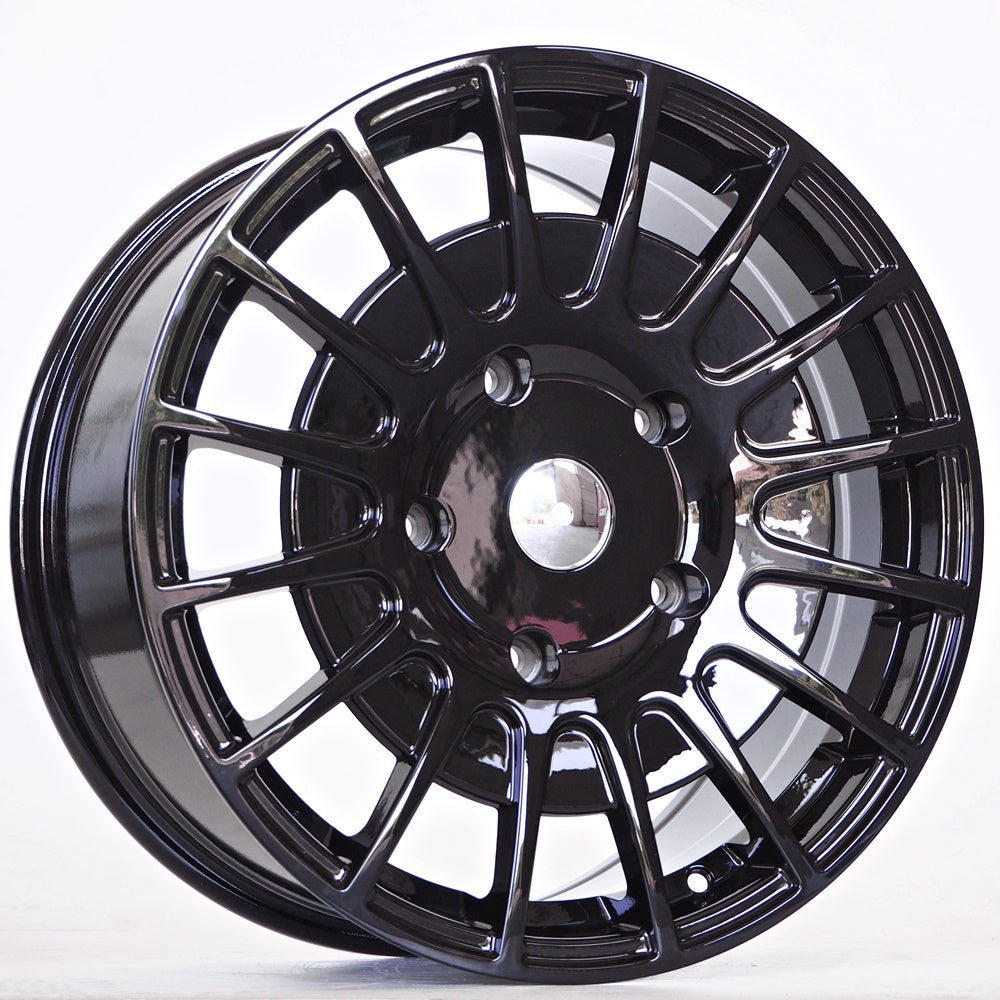 Alu kola Dino 8x18 5x160 ET50 65,1 Gloss Black | Wheelsup.cz