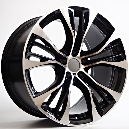 Racing Line Dual 11,5x21 5x120 ET38 fekete arc, megmunkált
