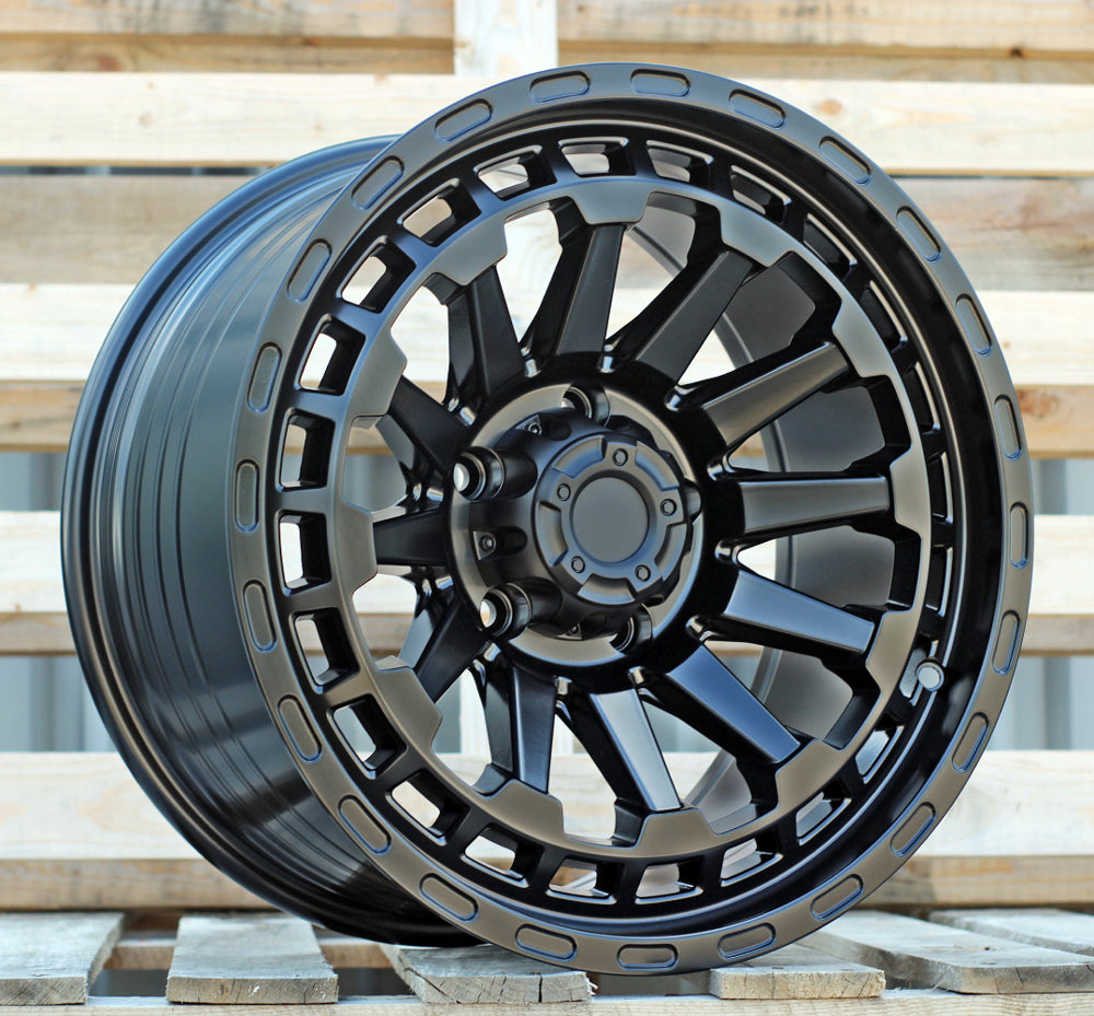 Alu disky pre Offroad / SUV / 4x4 FBX464 9x17 5x127 ET10 78.1 Čierna