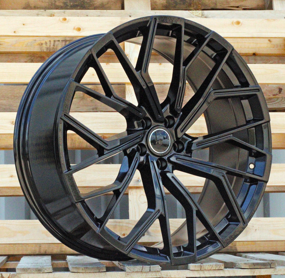 Alu disky pre Audi F760 10x22 5x112 ET26 66.6 Čierna
