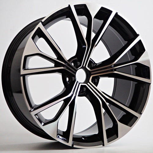 Racing Line Elmo 10x21 5x112 ET20 fekete arc megmunkált
